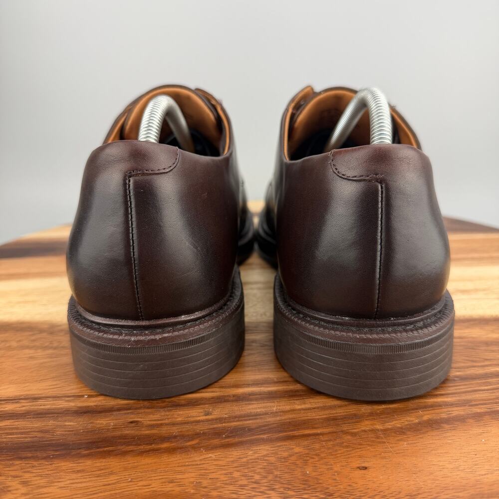 Polo Ralph Lauren Asher Cap Toe Derby Shoes Men’s Size 11 Dark Brown $195 NEW - Picture 6 of 8